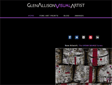 Tablet Screenshot of glenallison.com